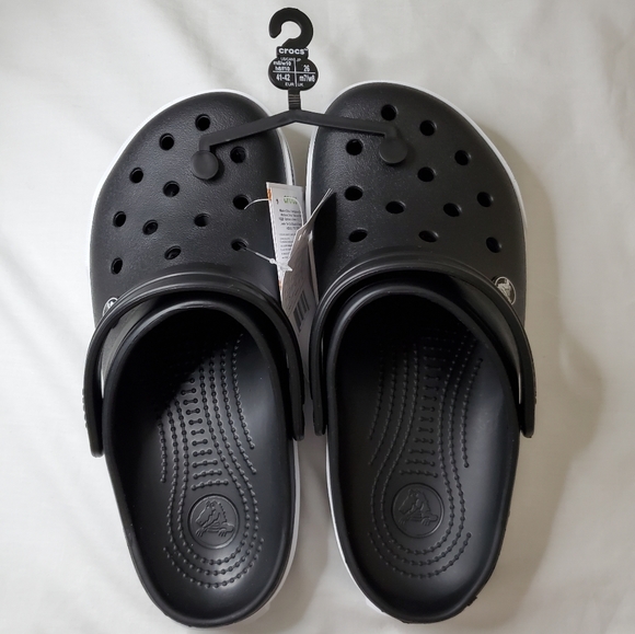 NEW CROCS Crocband II Black - Picture 3 of 9